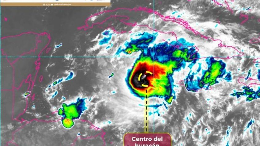 Huracán 'Beryl', cerca de México HOY 4 de julio en la noche: Conagua advierte tormentas