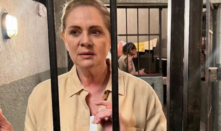 Érika Buenfil grabó en la cárcel para la novela Fugitivas