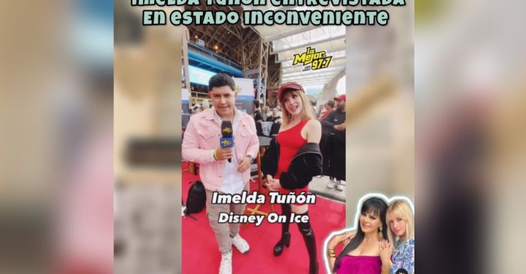 Imelda Tuñón responde contundente a rumores de que se refugia en el alcohol