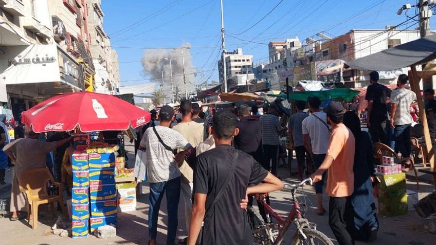 VIDEO: Ataque de Israel a escuela de la Franja de Gaza deja al menos 15 muertos