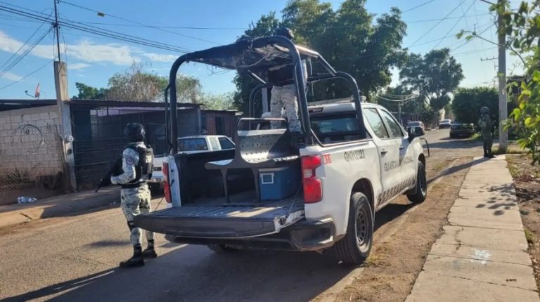 Balacera en Cajeme moviliza a las autoridades. Foto: Facebook