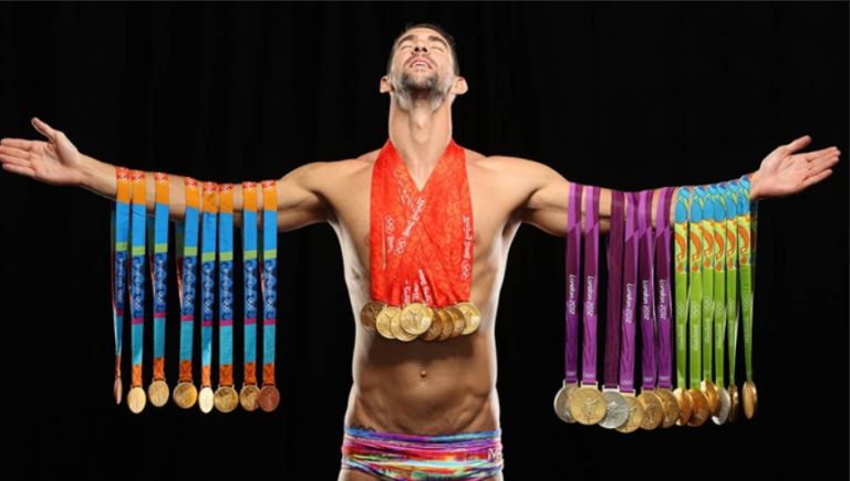 Michael Phelps es el atleta con más medallas 