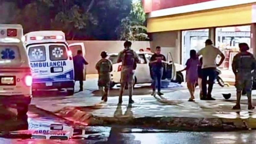 Por ajuste de cuentas, matan a balazos a líder criminal y a su hijo de 8 años en Cozumel