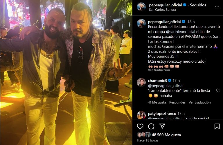 Pepe Aguilar traiciona a Christian Nodal 