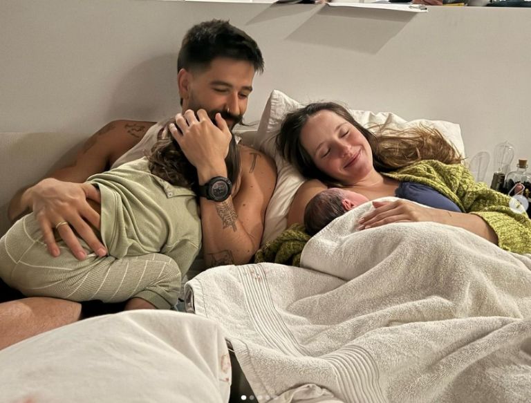 La familia con la nueva integrante