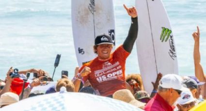 ¡Histórico! Aland Cleland es el primer mexicano en ganar el US Open de Surf