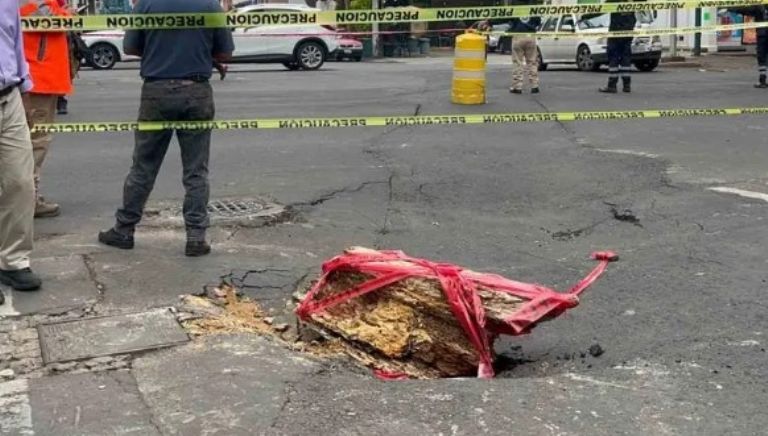Cuerpo abandonado en Coyoacán