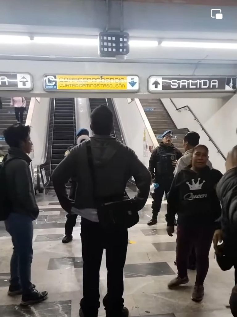 Persona se arroja a las vías del Metro en Chabacano