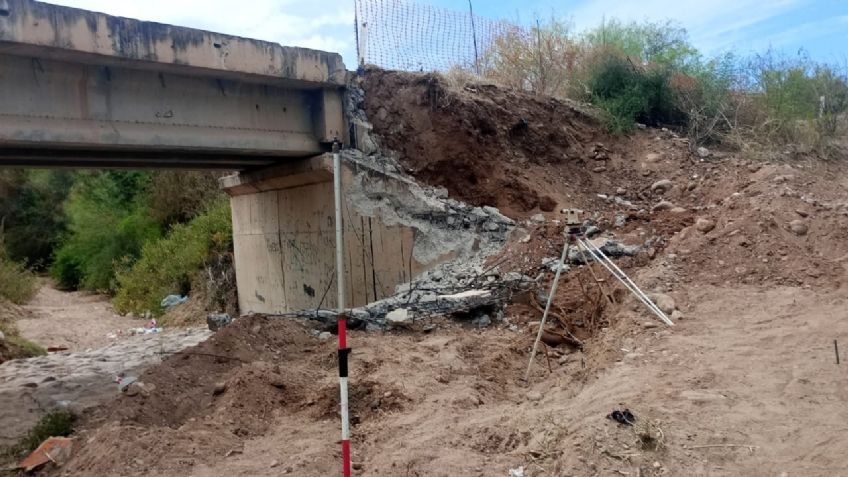 Vecinos de Tesia denuncian retrasos en la ampliación del puente ‘Jíjiri’ en Navojoa