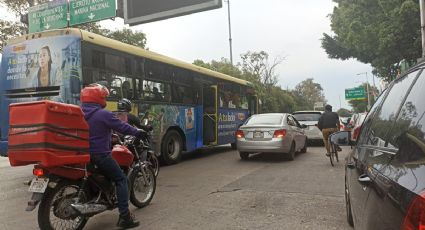 Un motociclista muerto, el saldo de un fuerte accidente en el paradero de Metro Chapultepec