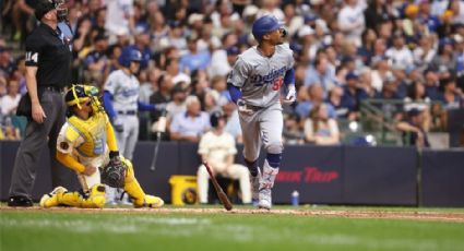 Está de regreso: Mookie Betts se reintegra a Dodgers y pega de jonrón ante Milwaukee