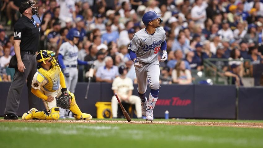 Está de regreso: Mookie Betts se reintegra a Dodgers y pega de jonrón ante Milwaukee