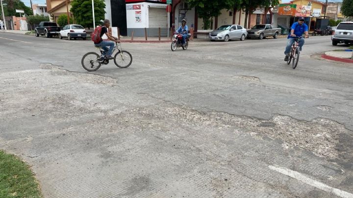 'Cruceros patitos’ de Navojoa se encuentran destrozados a un año de su reconstrucción