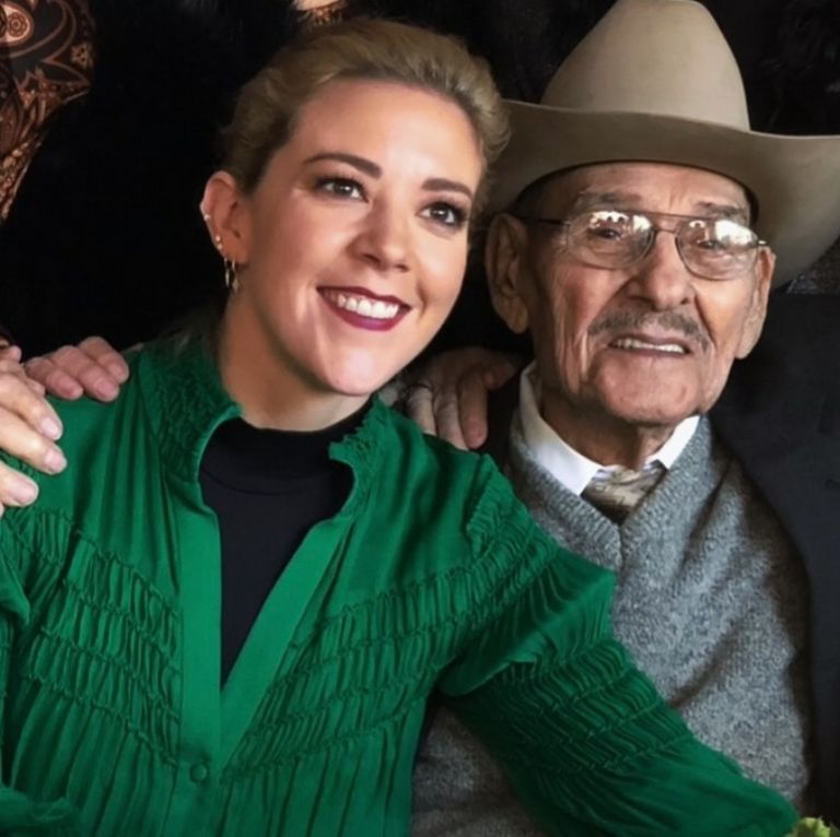 Fernanda Castillo confirma la muerte de su abuelito