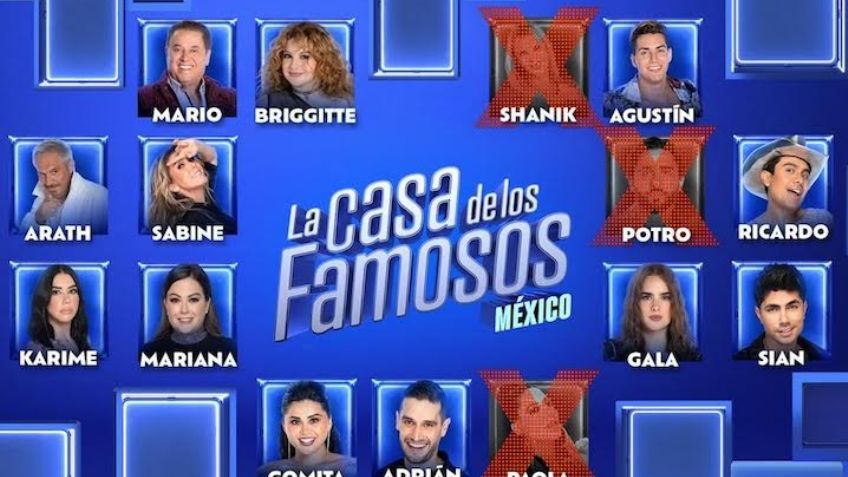 Filtran supuesta lista de eliminados de 'La Casa de los Famosos México' y aquí está completa