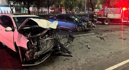 CDMX: ¡Precaución! Fuerte accidente en avenida Río San Joaquín deja tres víctimas