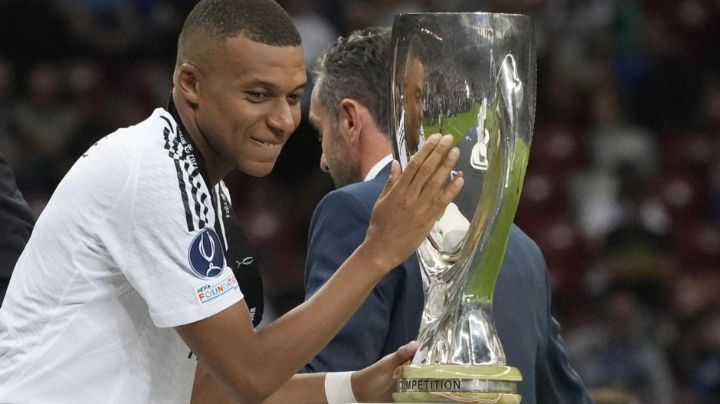 De ensueño; Mbappé marca en su debut y levanta la Supercopa con el Real Madrid