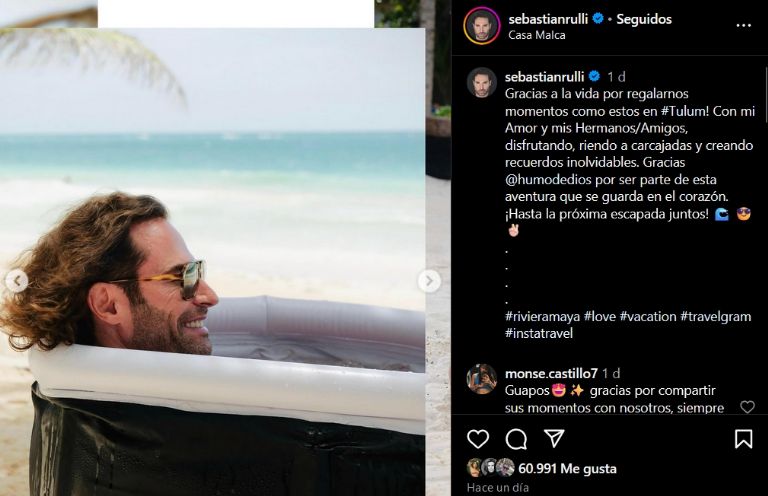 Sebastián Rulli manda mensaje y se despide de sus fans