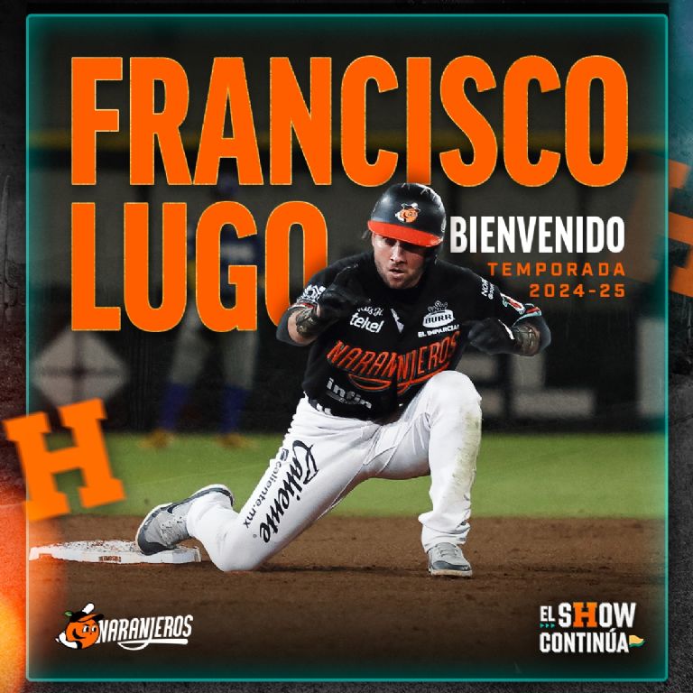 Lugo está de regreso con Naranjeros