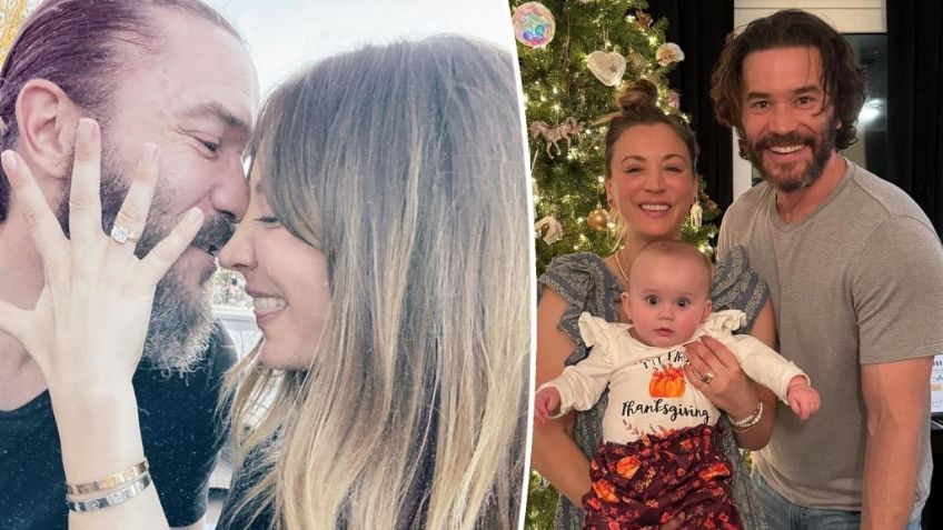 ¡Habrá boda! La actriz Kaley Cuoco anuncia su compromiso con su novio Tom Pelphrey
