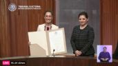 Foto ilustrativa de la nota titulada ¡Claudia Sheinbaum ya es presidenta electa!: Recibe su constancia del Tribunal Electoral