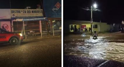 Lluvia torrencial causa estragos en el municipio de Navojoa