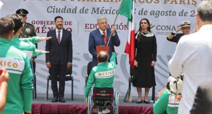 ¡A dejar el nombre de México en lo más alto! Delegación paralímpica fue abanderada rumbo a París