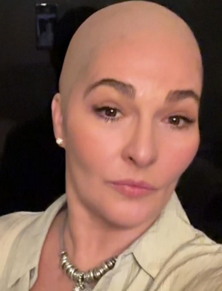 Eugenia Cauduro muestra su proceso de caracterización