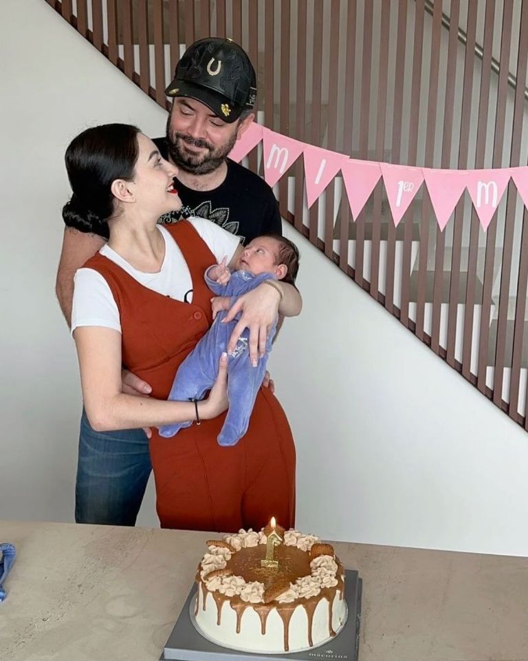 El nacimiento de Tessa logró reconciliar a sus abuelos, Ruffo y Derbez