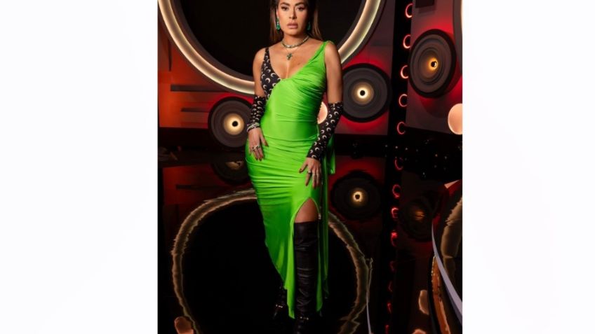 ¿Te gustó el vestido verde de Galilea Montijo? Está a la venta y esto es lo que cuesta