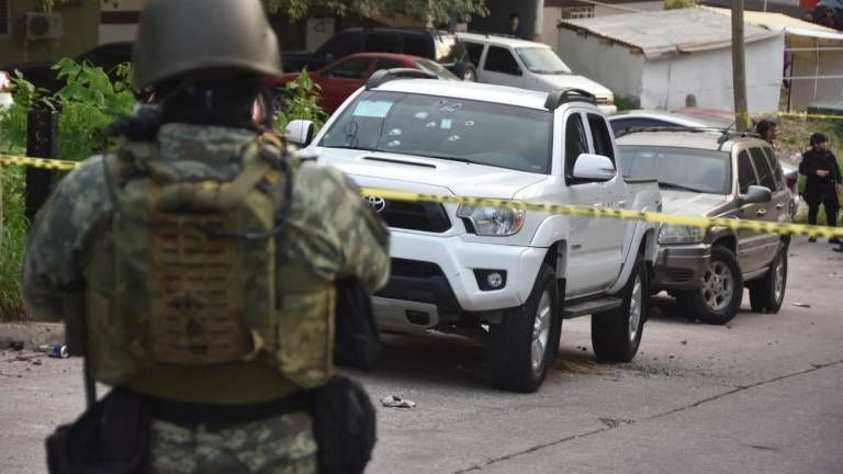Balean a sujeto en Culiacán