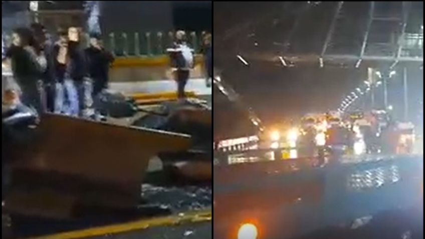 Fatídico accidente en la México-Cuernavaca deja varios vehículos afectados; esto pasó