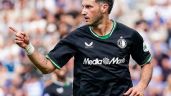 Foto ilustrativa de la nota titulada VIDEO: Santiago Giménez brilla con doblete en goleada del Feyenoord en la Eredivisie