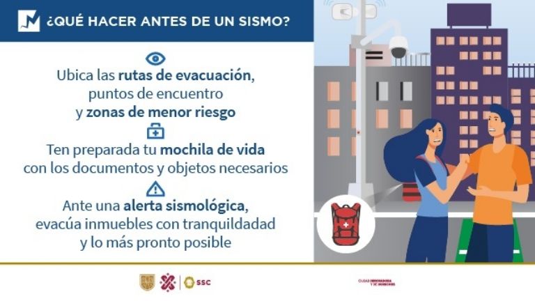 Recomendaciones que debes tomar en cuenta ANTES de un sismo