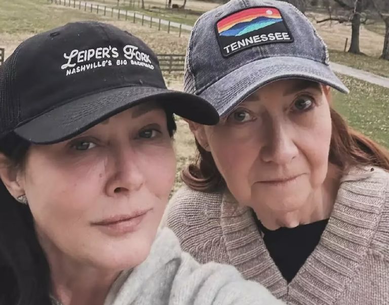 Shannen Doherty y su madre, Rosa