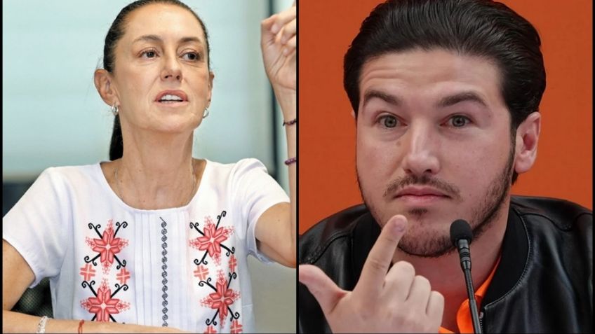 VIDEO: Hunden a Samuel García en evento público; Claudia Sheinbaum sale en su defensa