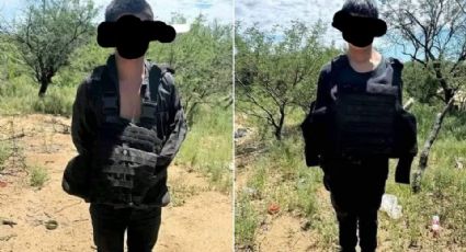 Capturan a tres niños sicarios al norte de Sonora; iban armados con fusiles de asalto