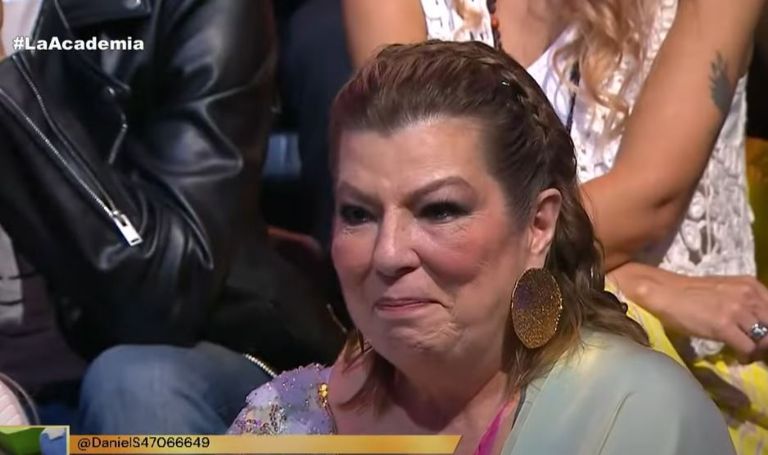 Margarita se conmovió hasta las lágrimas