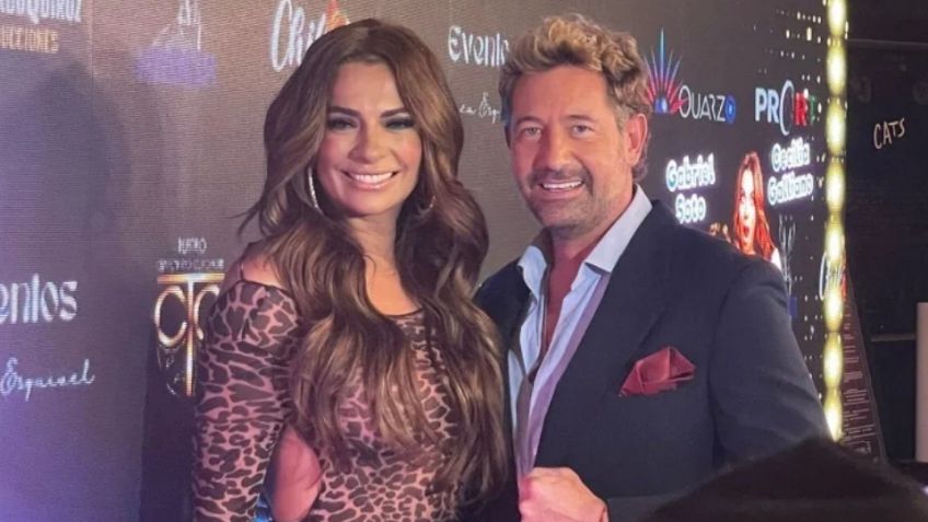Captan en VIDEO a Gabriel Soto muy "enamorado" de Cecilia Galliano; pasan la noche juntos