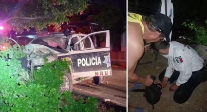 Dos policías resultan lesionados tras persecución fallida en Navojoa