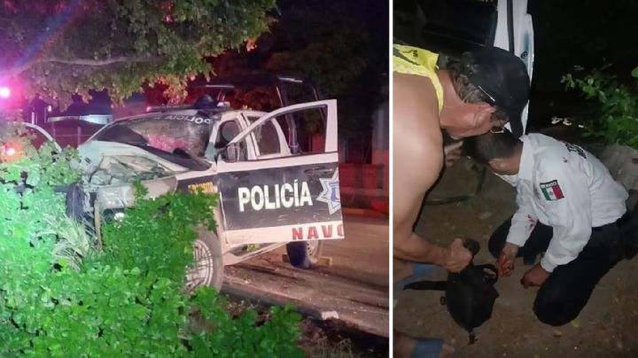 Dos policías resultan lesionados tras persecución fallida en Navojoa