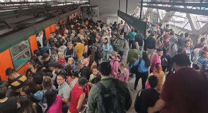 Caos en la Línea B del Metro: Usuarios inundan redes sociales por retrasos en el servicio