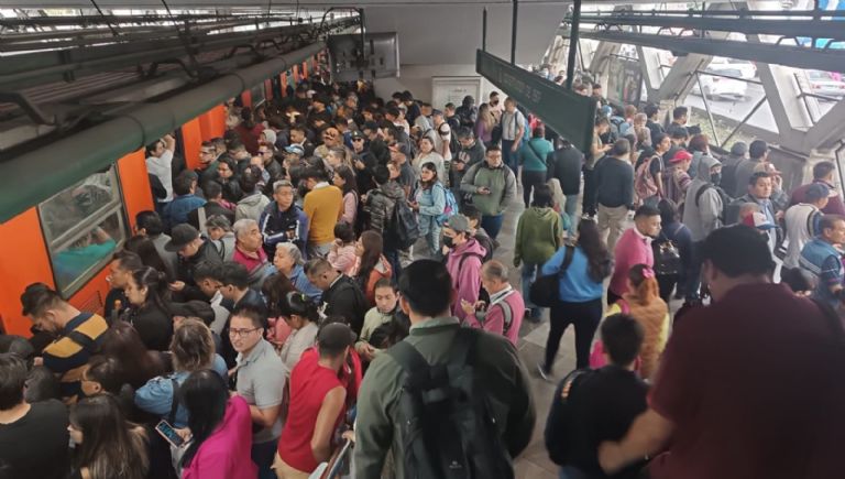 Conflicto en la Línea 7 del Metro de la CDMX se vuelve viral