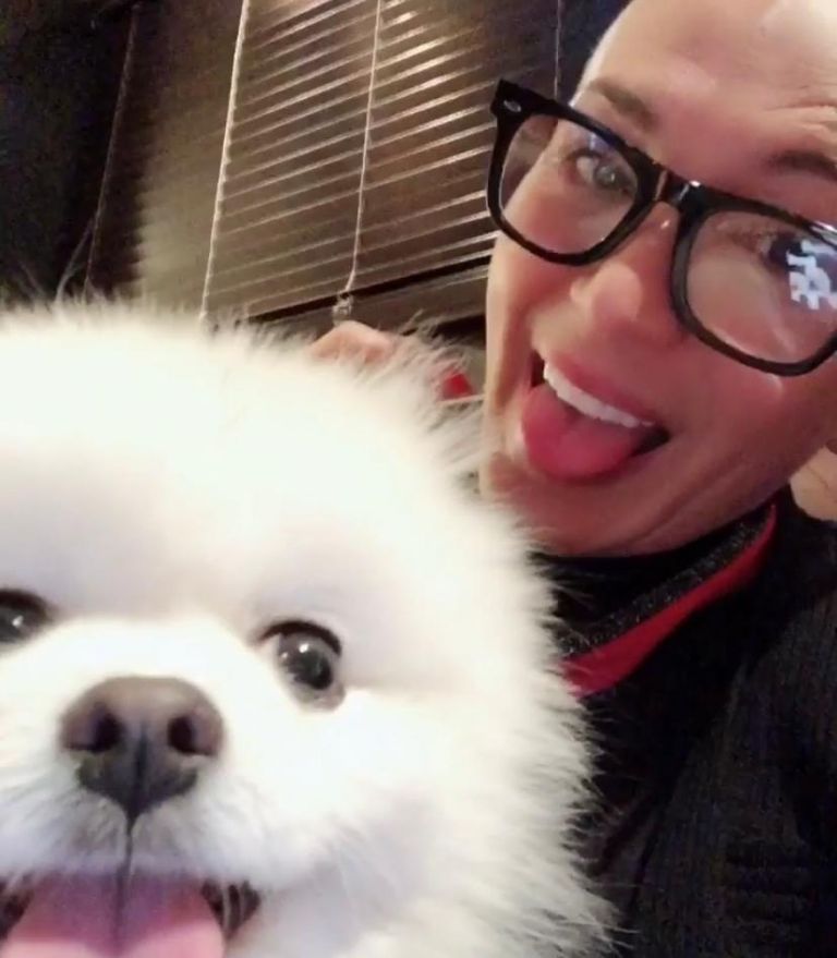 Yolanda Andrade perdió a su perrita Amor