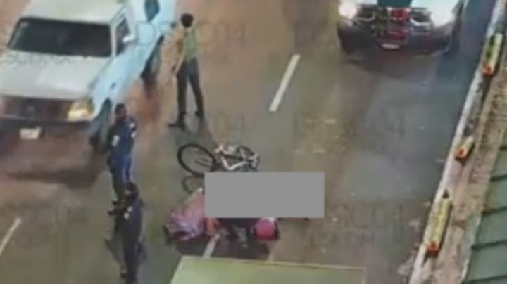 FUERTE FOTO: Ciclista pierde la vida tras ser atropellado en Calzada del Hueso, CDMX