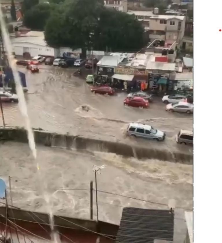 Inundaciones en Naucalpan