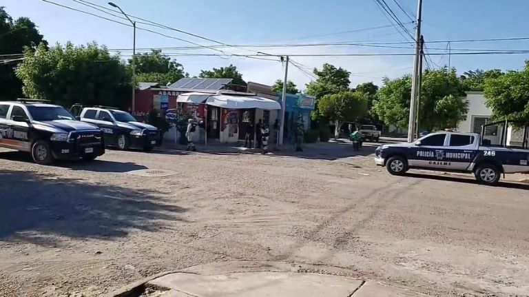 El lugar quedó bajo resguardo de militares y policías