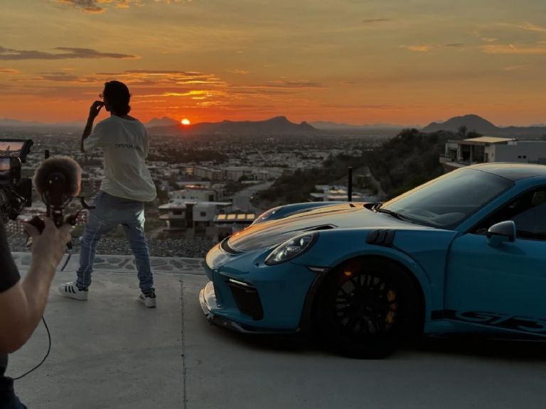 Tomas del nuevo video de Cano