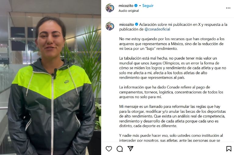 Valencia expresó inconformidad con la tabulación