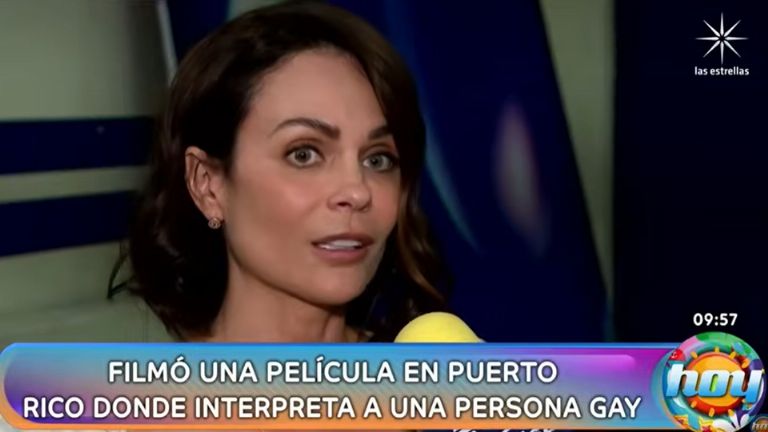 Laura Carmine reapareció en Hoy